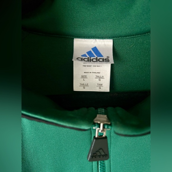 Adidas vintage Light Track jacket men L 90s Y2K Athleisure Sportswear Athletic - Picture 3 of 3